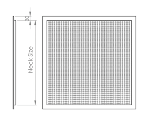 Perforated Ceiling Diffuser - Egy Air